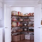 4-Shelf Standard L-Shaped Walk-In Kitchen Pantry Kit (Fits 4 ft. x 5 ft. to 6 ft. x 7 ft.)