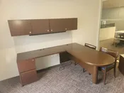 Steelcase Private Office Desk ..84"Wx72"Dx29"H