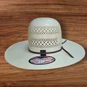 American Hat Company Open Crown Straw Hat