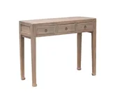Antique Chinese Elm Hall Table, 41x16x33.5H