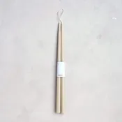 18" Dipped Taper Candle in Parchment
