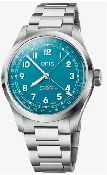 01 754 7798 4065-07 8 20 06  Oris Big Crown Pointer Date 40mm Blue Dial Stainless Steel Case And Bracelet.