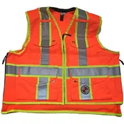 SVX "Xback" Summer Vest, LIGHT DUTY, Available in: Safety Orange, Power Yellow, Lime Green