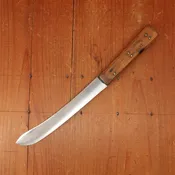 A J Jordan 6.75" Bullnose Butcher Hand Forged Double Shear Steel Persian Boxwood 1885-1926
