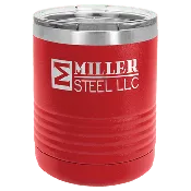 10 oz. Stainless Steel Vacuum Insulated Ringneck Tumbler with Clear Lid