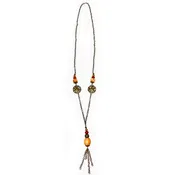 Bronze Breeze Porcelain Necklace
