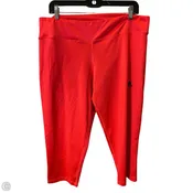 Athletic Capris By Adidas In Pink, Size: Xl