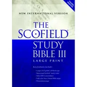 Scofield Study Bible III-NIV-Large Print