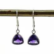 Amethyst Dangle Earrings