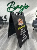 Custom promotional A-Frame