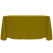 Acid Green 90" x 156" Rectangular Majestic Tablecloth