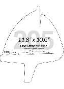 Sailboat shape