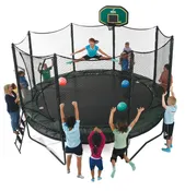14ft. DoubleBounce with PowerBounce Trampoline