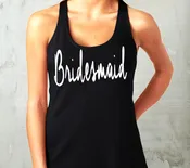 Queen Apparel- Bridesmaid tank top