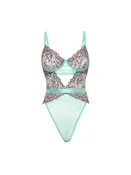 Adaline Embroidered Mesh Teddy