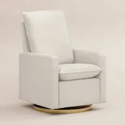 Babyletto Cali Pillowback Swivel Glider in Boucle