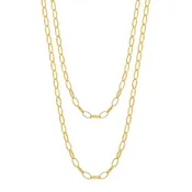 30 Inch Small Edith Link Necklace