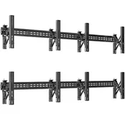 4K Design 2x2 Pop-Out Video Wall Mount (Fits 4 TVs) for 37” to 65” Plasma Screens 4K2X2VW