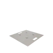 24in aluminum base plate with 1 set of connecting hardware
