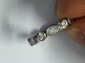 Ethereal Marquise &amp; Round Diamond Eternity Band