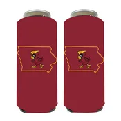 Iowa State 24oz State Shape Koozie