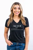 Definition V-Neck [Black]