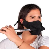 Aerosol Filtering Mask for Flute and Piccolo Players