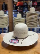 American Hat Co. | 845 4 1/2" Poli Rope Straw Cowboy Hat