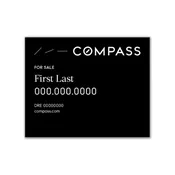 18″x24″ Eco Hanging Sign 1 (Compass)