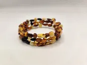 Amber MultiCuff Coil Bracelet