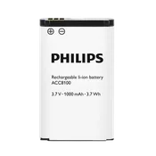 Philips Pocket Memo Battery - ACC8100 Li-ion Rechargeable Replacement