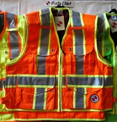 THE Party Chief Survey Vest - Orange