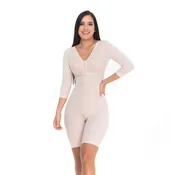 CC004 Faja postquirúrgica STAGE 1 con mangas y brasier Comfort and care.