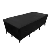 108 in. Waterproof Patio Furniture Cover with Rope and Metal Buckles