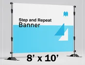 Step and Repeat Banner: 8 x 10