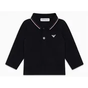Armani Baby - Boy Long Sleeve Polo Shirt, Navy
