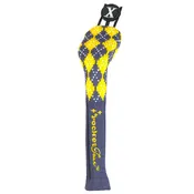 Argyle Skinny Stick - Purple / Yellow