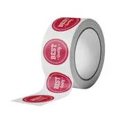 60lb slit back label / Stickers