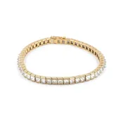 10.00 Ctw. Pyramidal-Shaped Diamond Line Bracelet from Bespoke by Platt