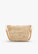 Harley Straw Crossbody Clutch Bag