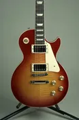 2020 Gibson Les Paul Standard '60s Custom Shop Top Electric Guitar in Dark Cherry Burst Finish — David's Guitar Loft