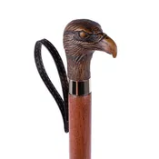 FootFitter 21” Shoe Horn with Faux Wood Eagle Handle (Made in Italy)