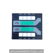 Blue Overlay for Dexter C-Series Stack Dryer – 9435-038-002