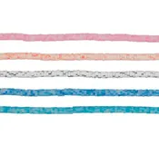 3MM Pastel Fimo Bead Necklace