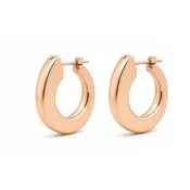 14K Rose Gold Hoop Earrings