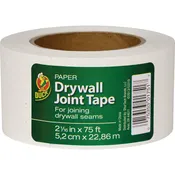 2-1/16 In. X 75 Ft. Non-adhesive Paper Drywall Joint Tape