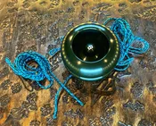 Blackside Customs Aluminum Yo Yo in Forrest Green PRE-OWNED