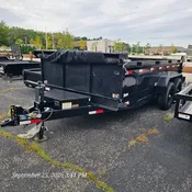 2024 - H&H Trailer H8314DBW-B-140 14Ft. Industrial Dump Trailer