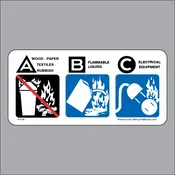 F151R 2.375 X 5 Classification Label BC