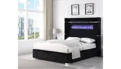 2215 BLACK QUEEN BED